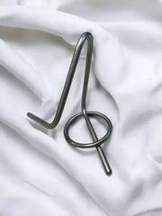 Omega za betonski blok - inox - inox-bramar