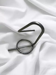 Omega za betonski blok - inox - inox-bramar