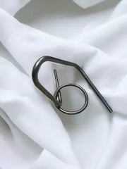 Omega za betonski blok - inox - inox-bramar