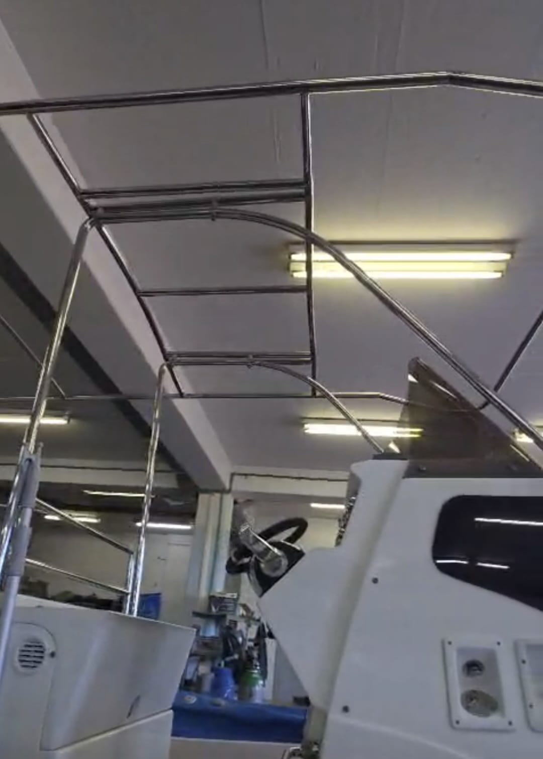 Izrada inox konstrukcije za Bimini tendu