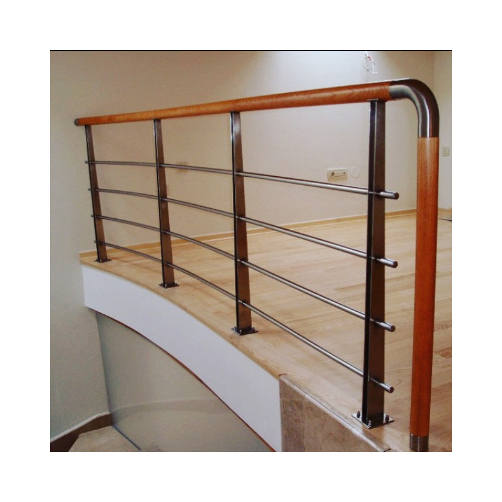 Ograda - drvo inox - inox-bramar